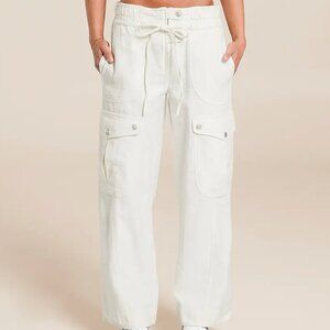 Free People Park Ave Wide Leg Cargo Pant